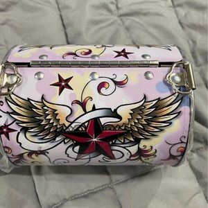 Little Earth Metal handbag NEW IN BOX with COA